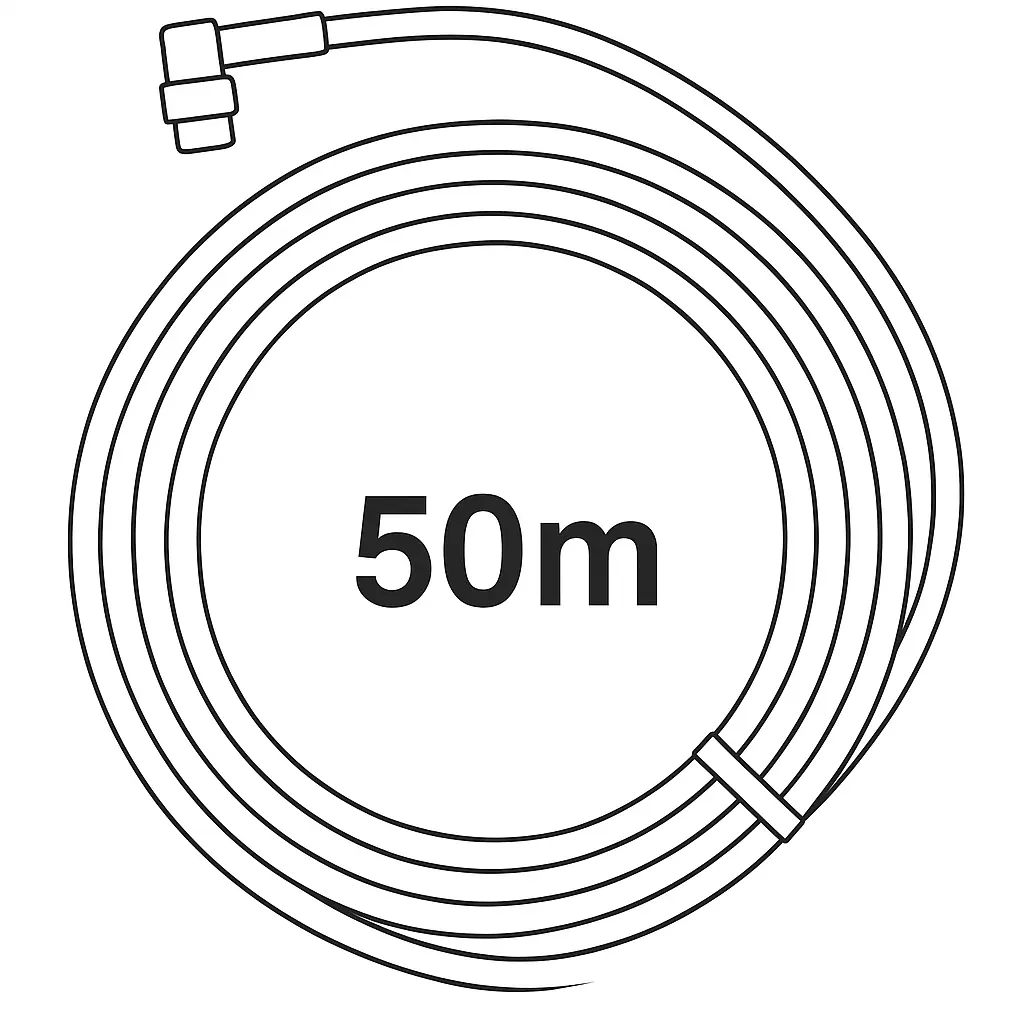 50m antenna cable for Lars Thrane LT4100 NtoN preterminated